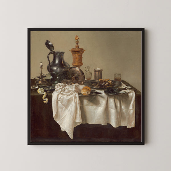 Willem Claesz. Heda — Banquet Piece with Mince Pie | Fine Art Print