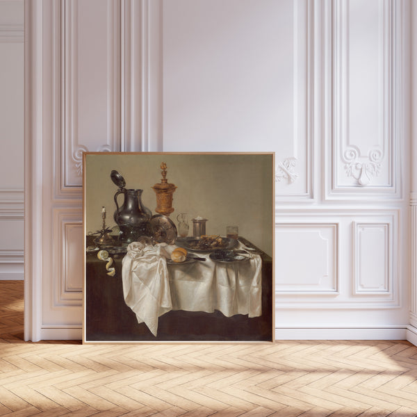 Willem Claesz. Heda — Banquet Piece with Mince Pie | Fine Art Print