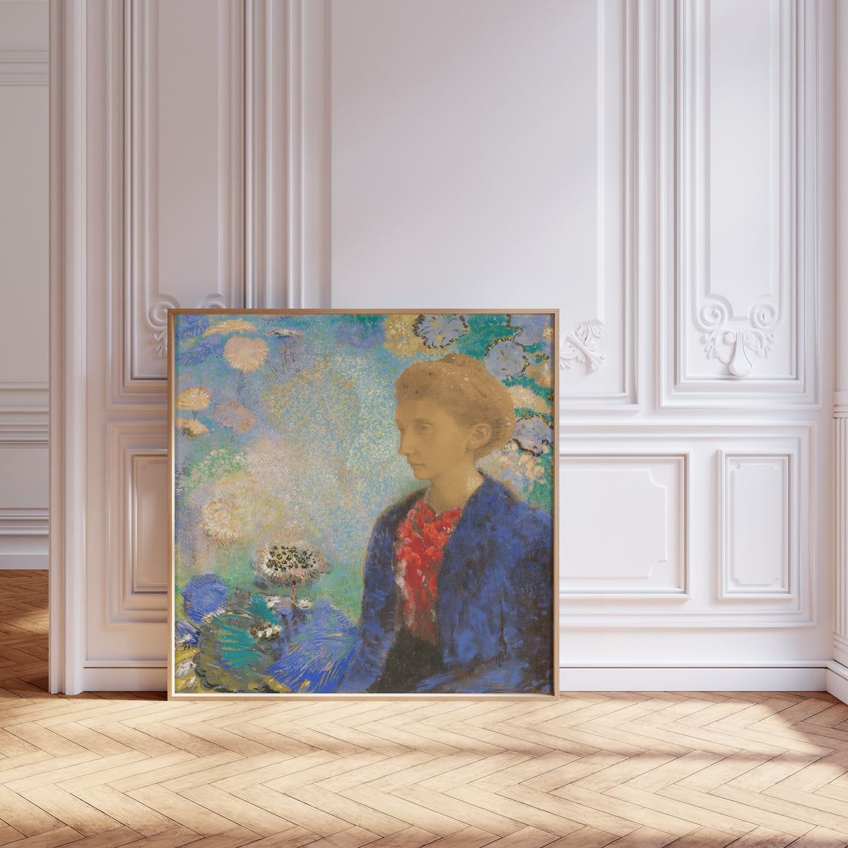 Odilon Redon — Baronne de Domecy | Symbolist Art Print