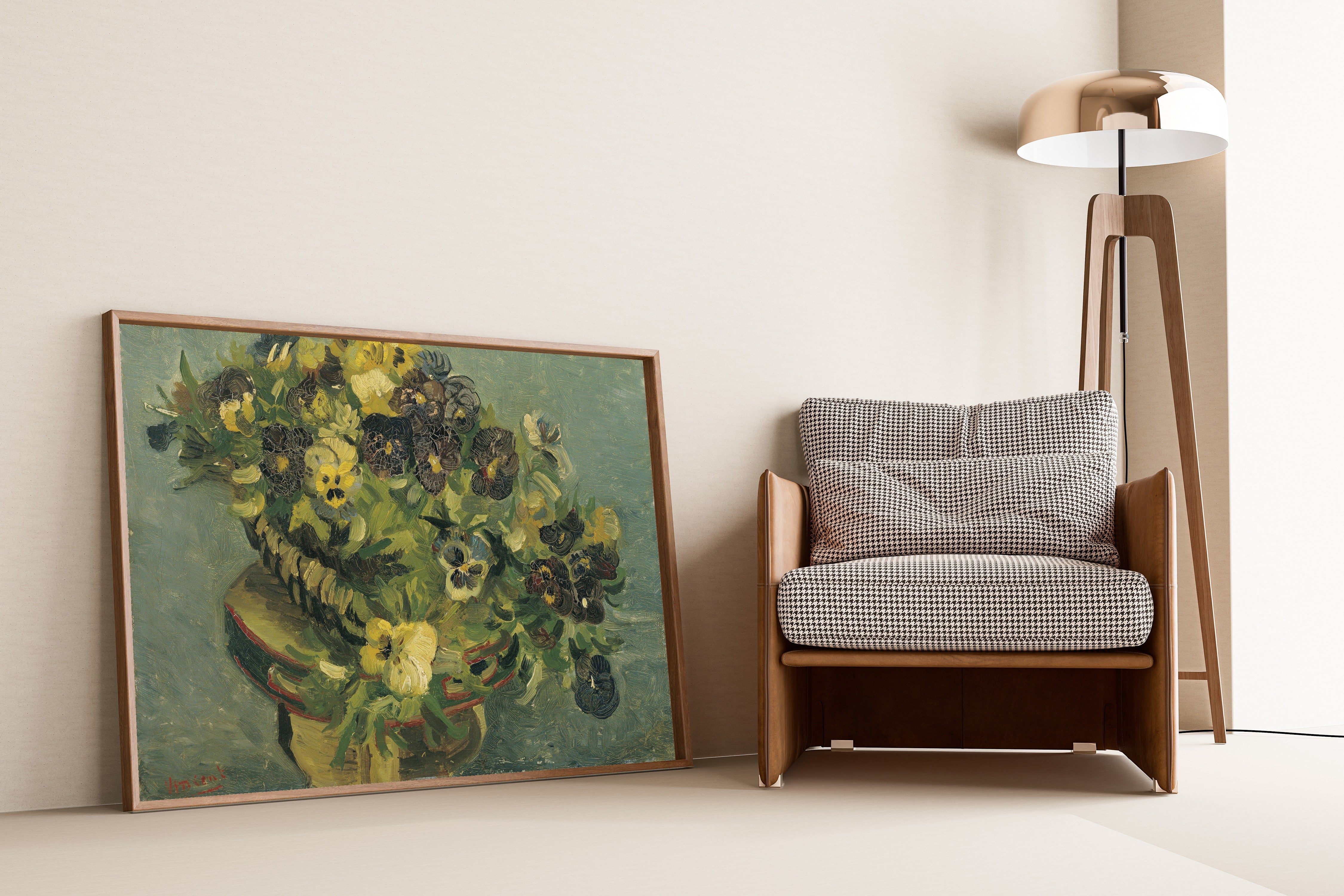 Vincent van Gogh — Basket of Pansies | Fine Art Print