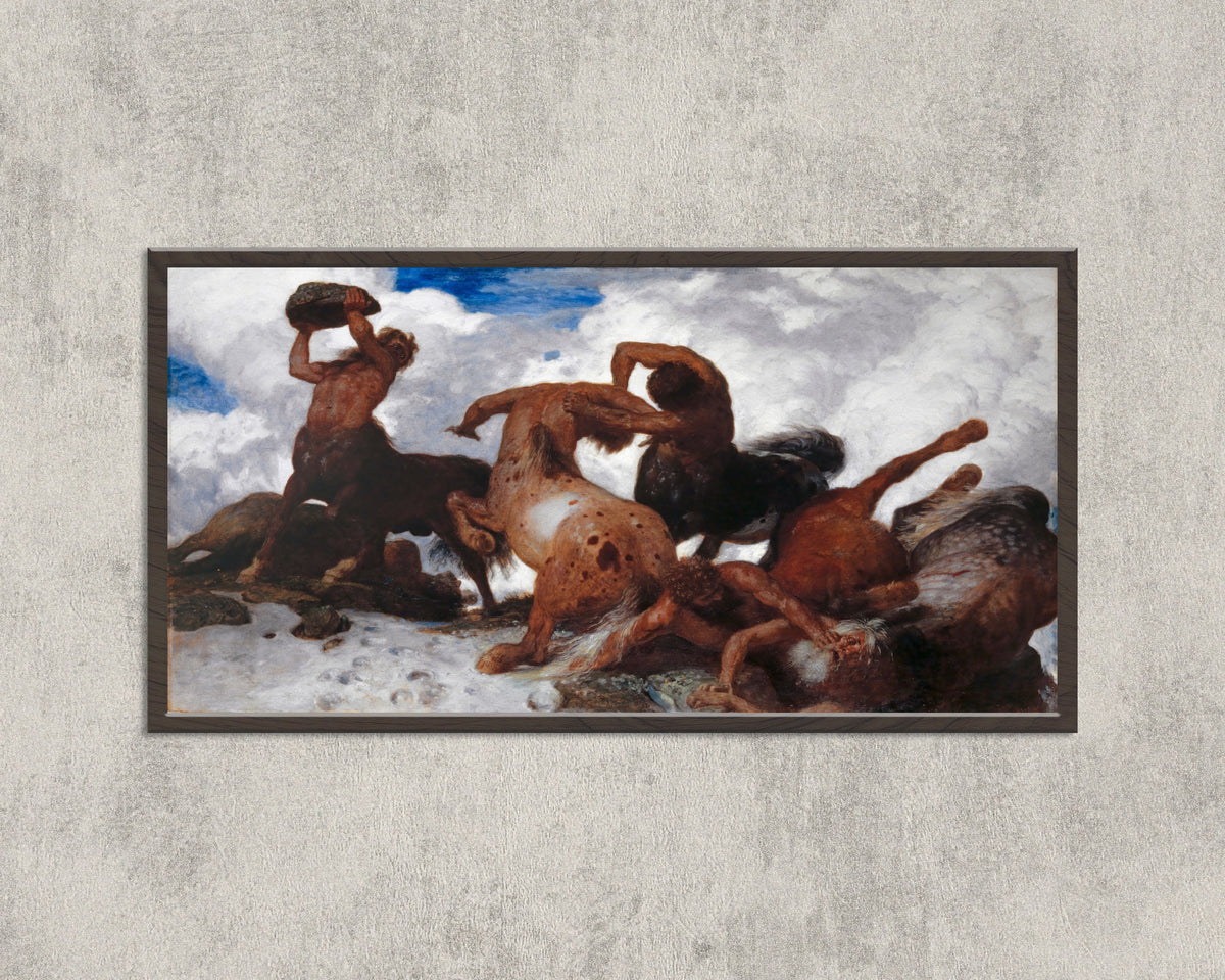 Arnold Böcklin — Battle of the Centaurs | Symbolist Art Print