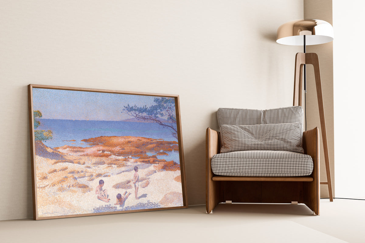 Henri-Edmond Cross — Beach at Cabasson (Baigne-Cul) | Fine Art Print