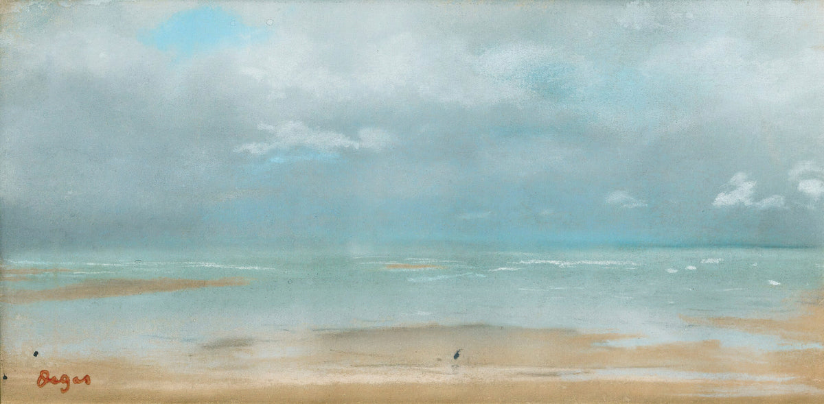 Edgar Degas — Beach at Low Tide | Fine Art Print