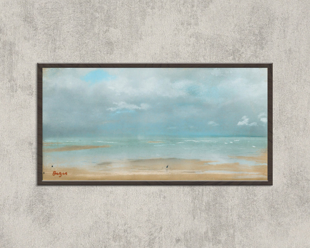 Edgar Degas — Beach at Low Tide | Fine Art Print