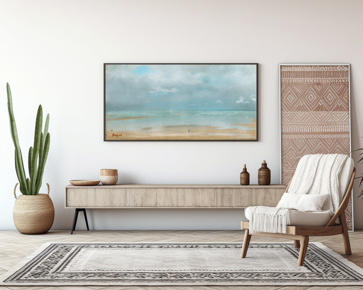 Edgar Degas — Beach at Low Tide | Fine Art Print
