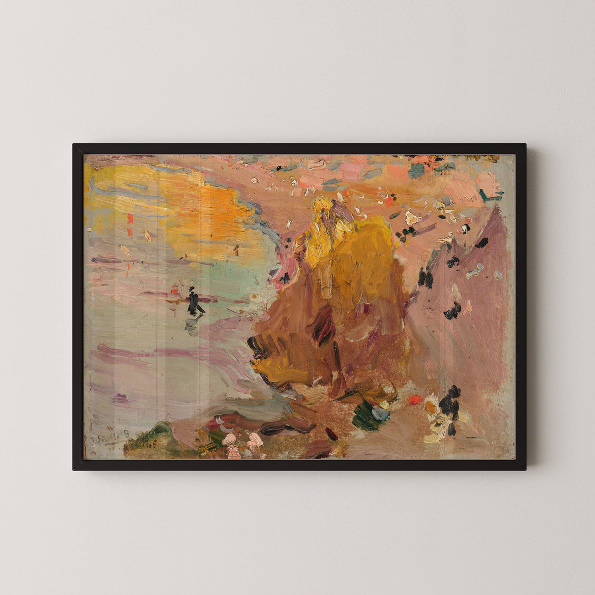 Joaquín Sorolla — Beach of Biarritz | Fine Art Print