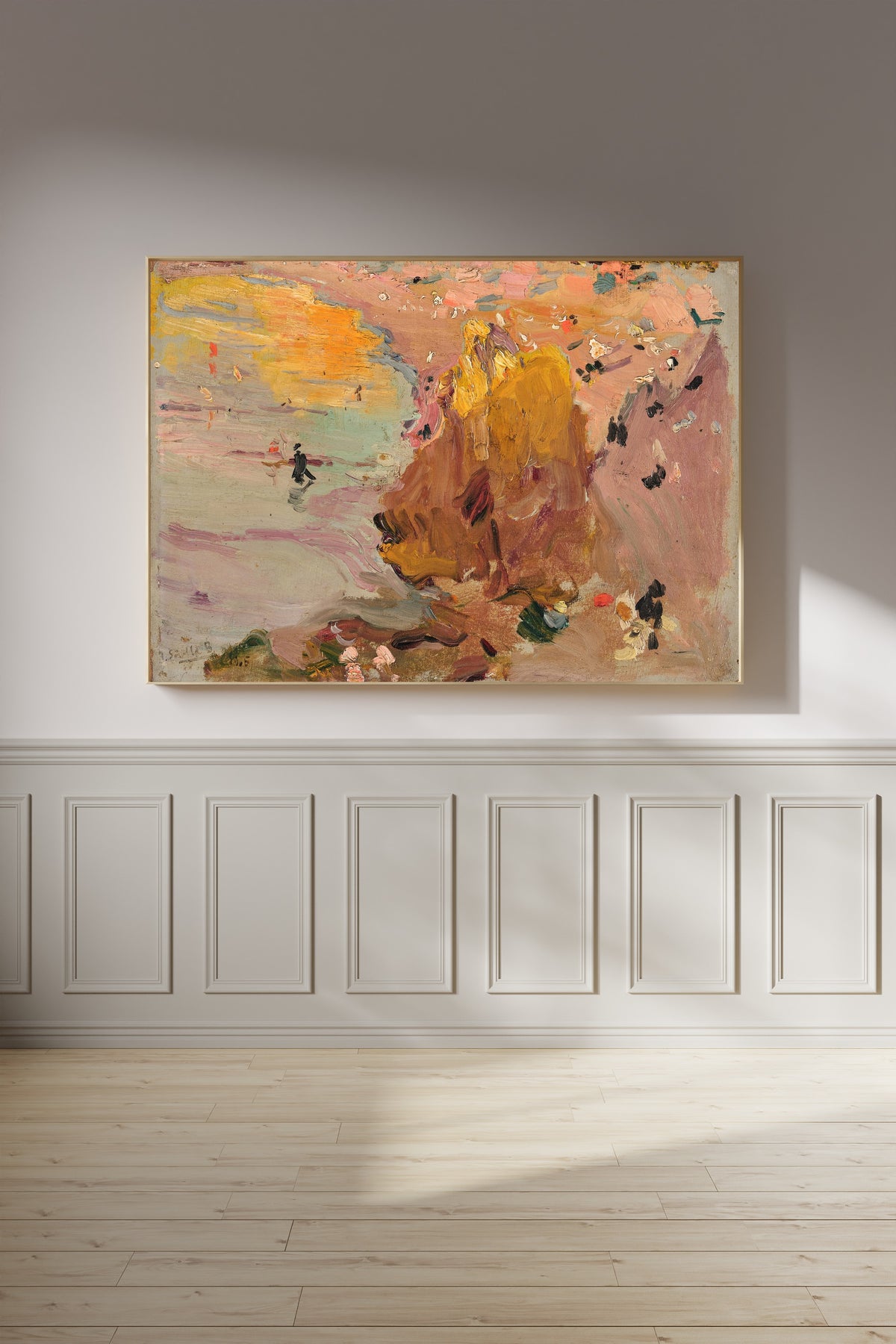 Joaquín Sorolla — Beach of Biarritz | Fine Art Print