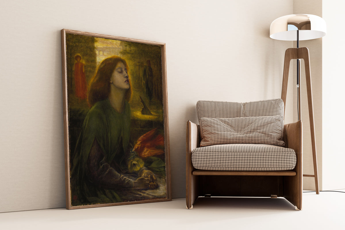 Dante Gabriel Rossetti — Beata Beatrix | Symbolist Art Print