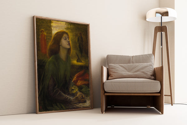 Dante Gabriel Rossetti — Beata Beatrix | Symbolist Art Print