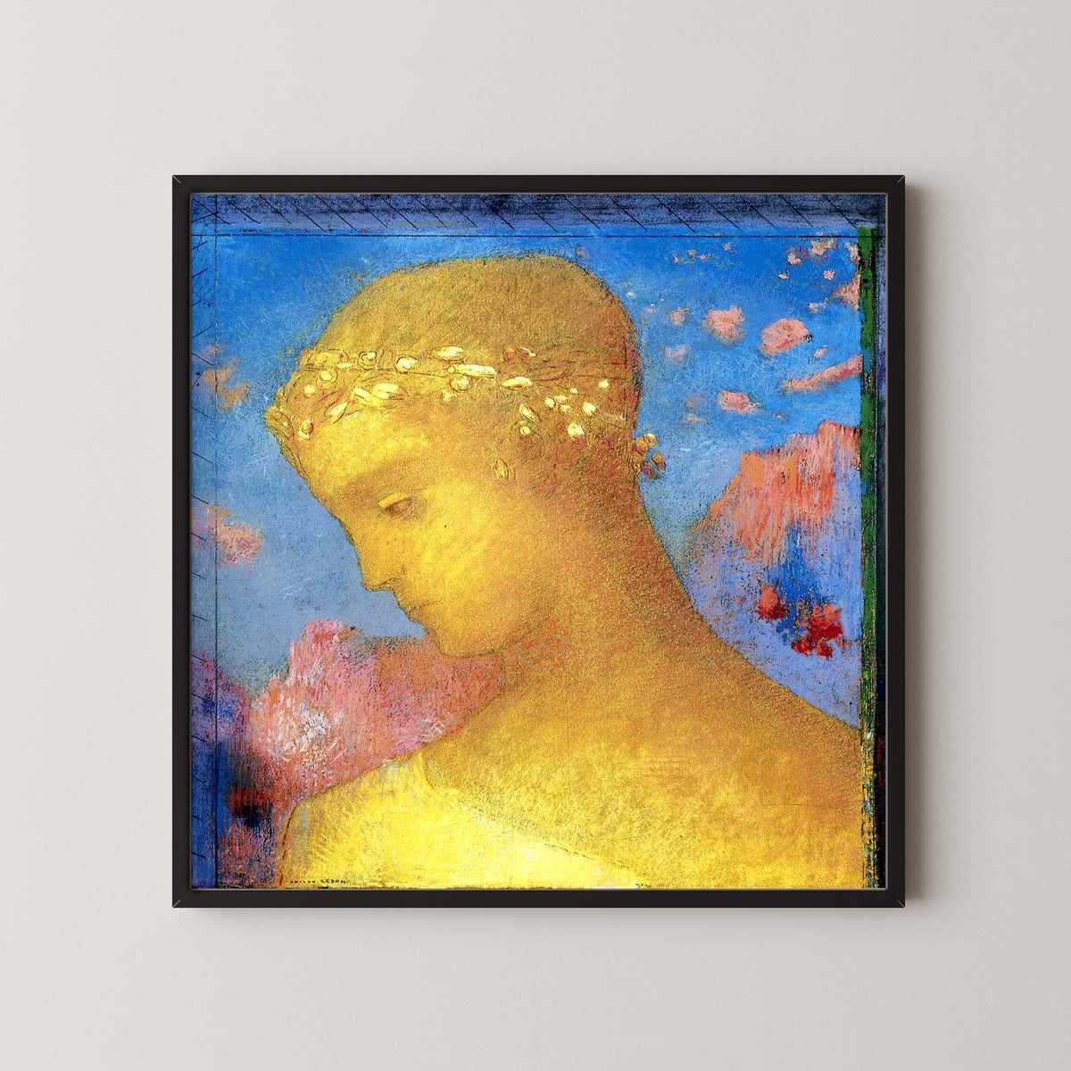 Odilon Redon — Beatrice | Symbolist Art Print