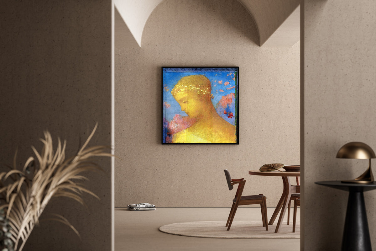 Odilon Redon — Beatrice | Symbolist Art Print