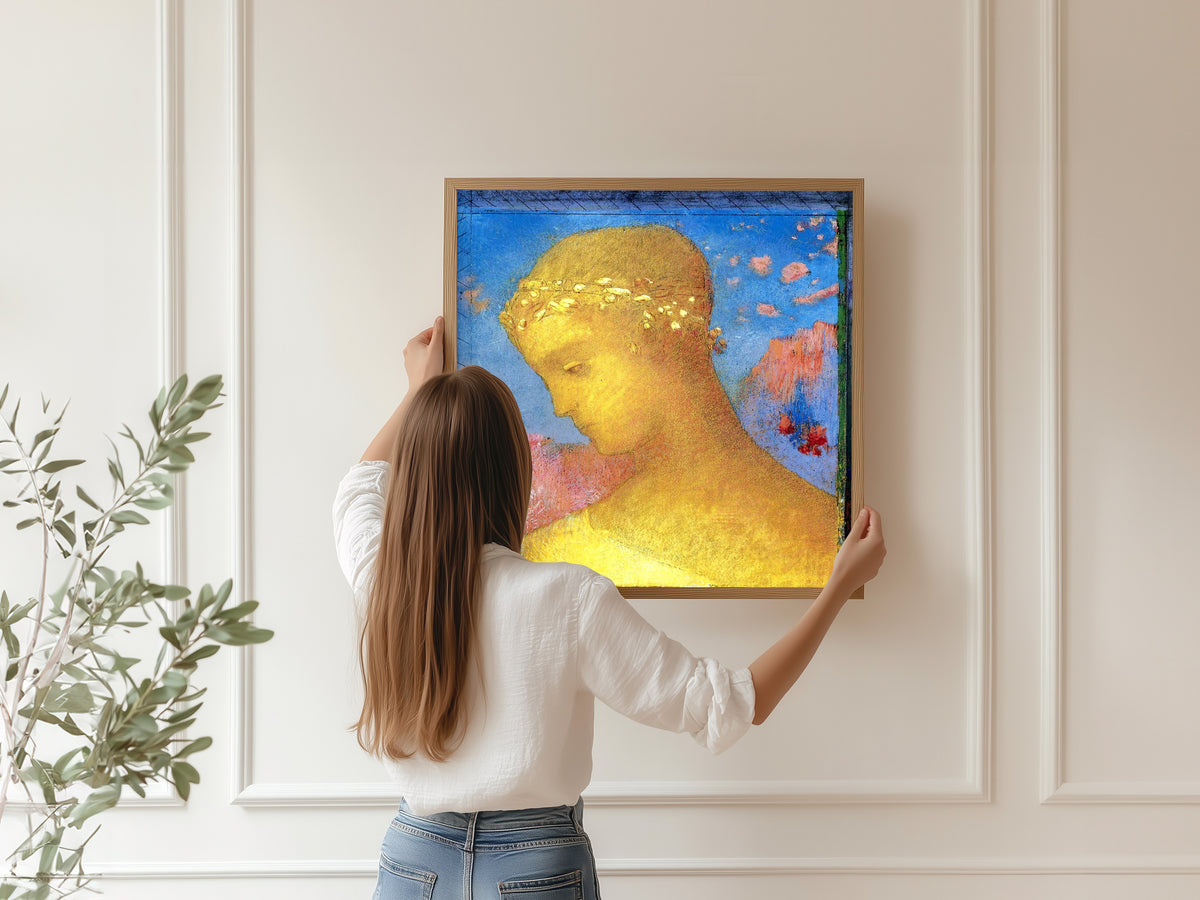 Odilon Redon — Beatrice | Symbolist Art Print