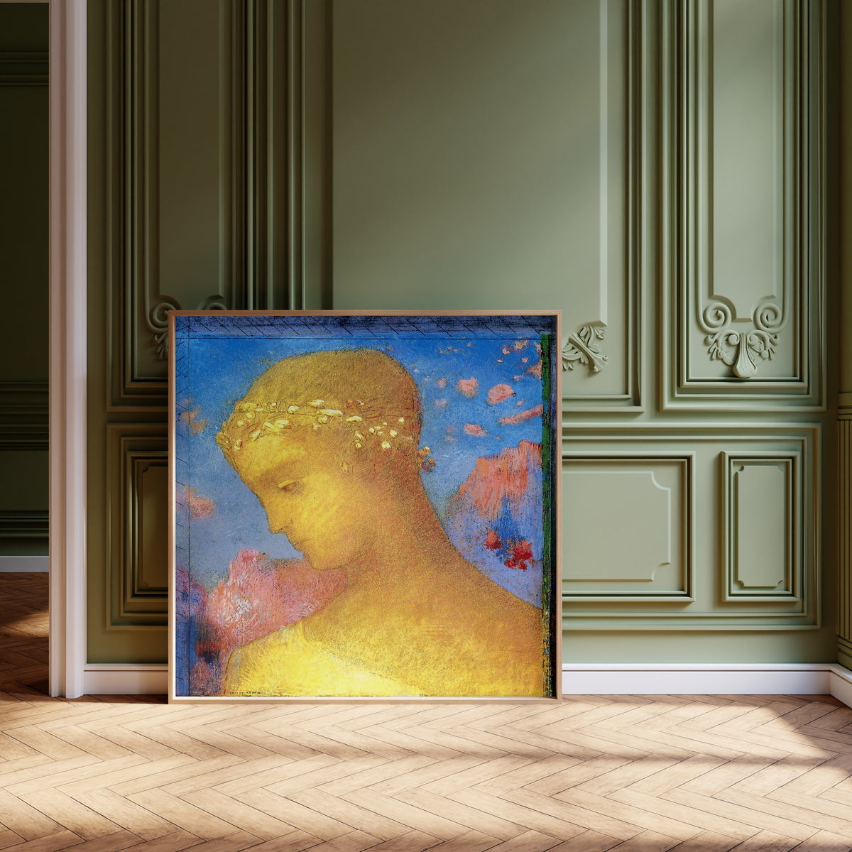 Odilon Redon — Beatrice | Symbolist Art Print