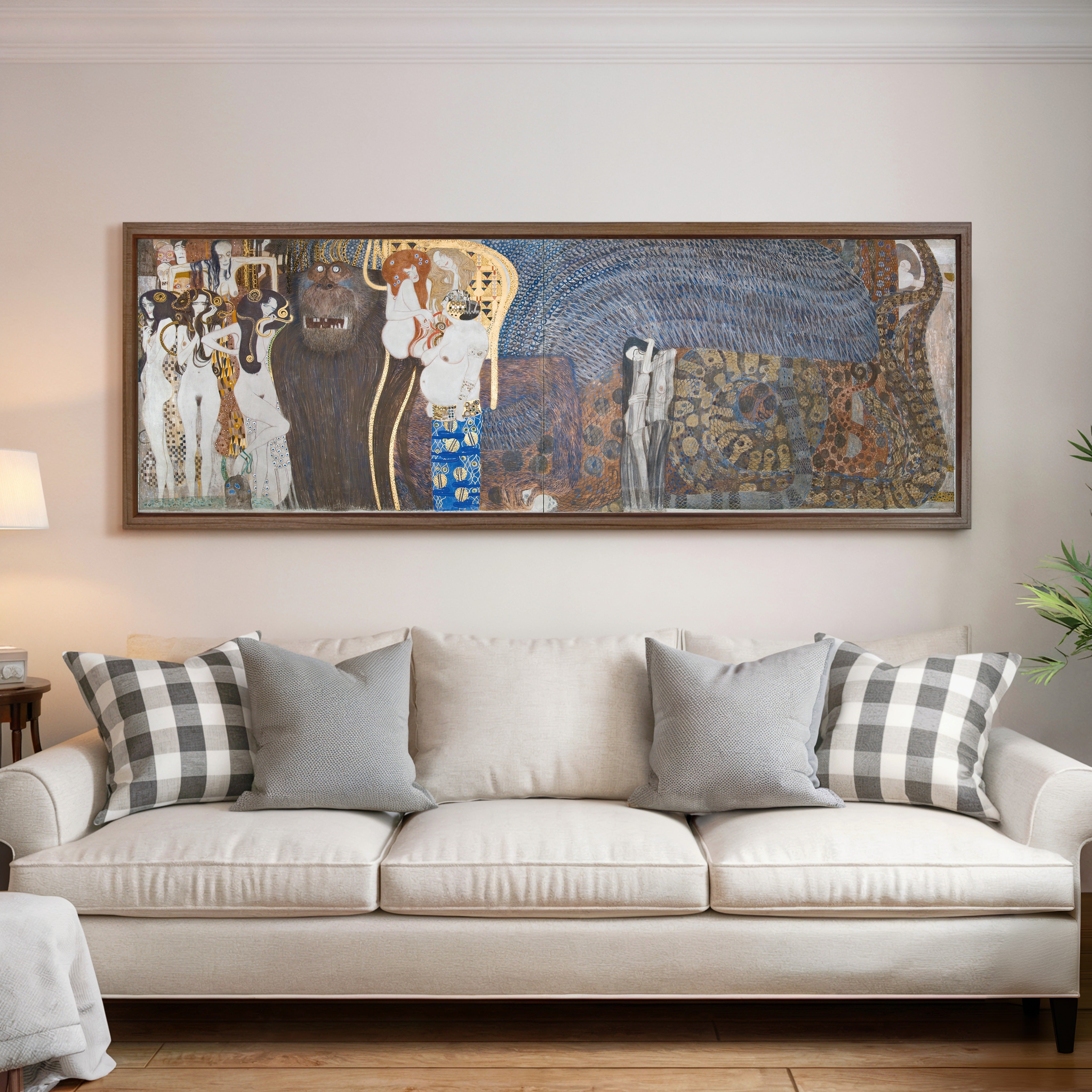 Gustav Klimt — Beethoven Frieze: The Hostile Forces | Fine Art Print