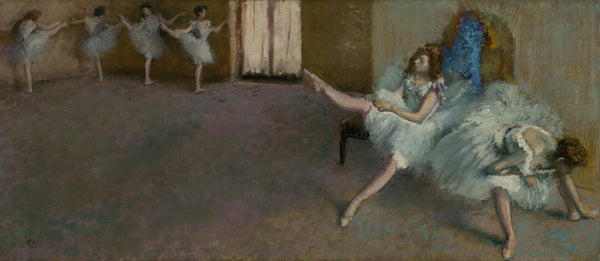 Edgar Degas — Before the Ballet | Fine Art Print