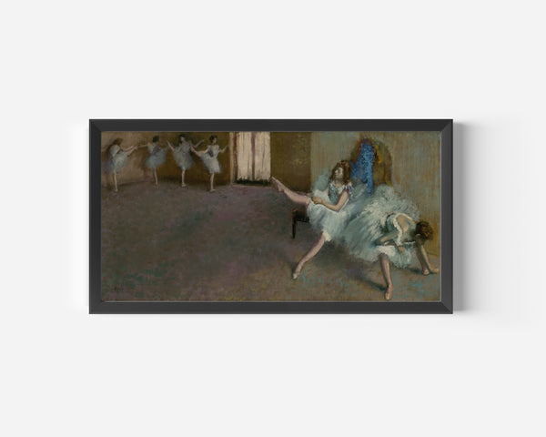 Edgar Degas — Before the Ballet | Fine Art Print