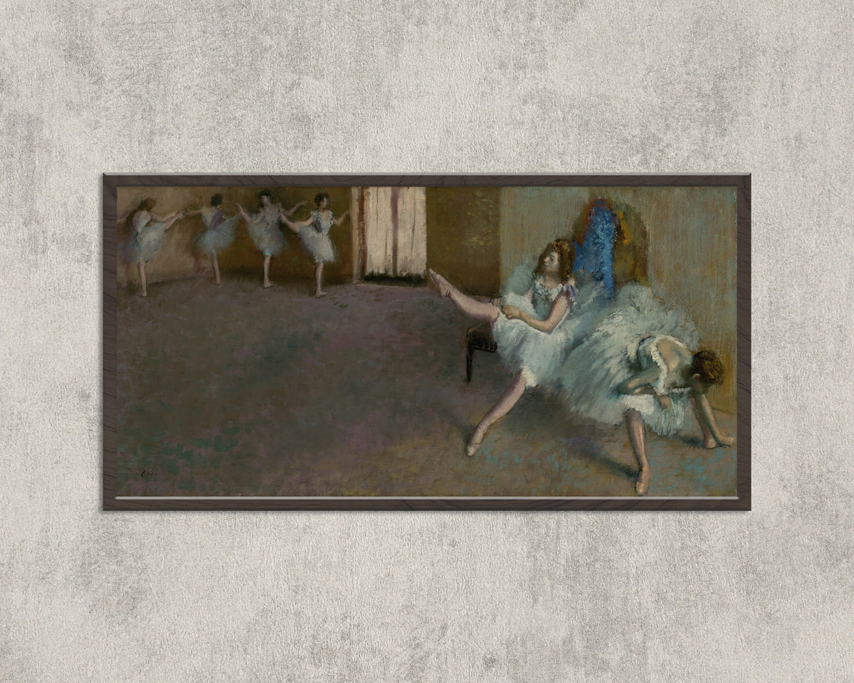 Edgar Degas — Before the Ballet | Fine Art Print
