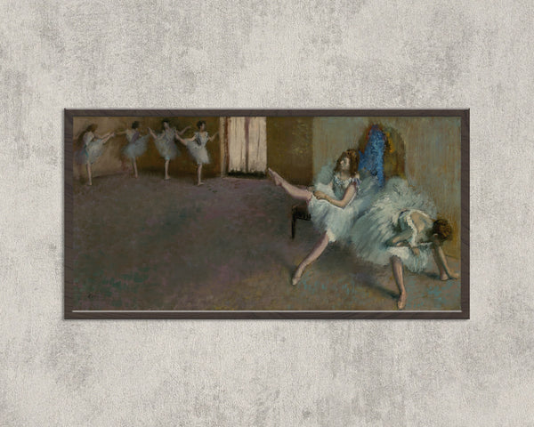 Edgar Degas — Before the Ballet | Fine Art Print