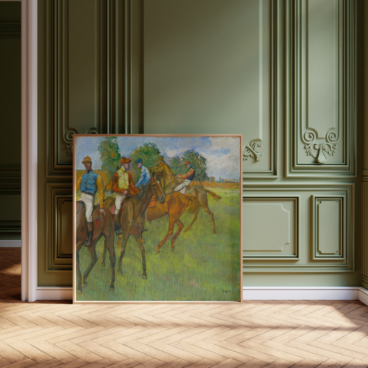 Edgar Degas — Before the Race | Fine Art Print