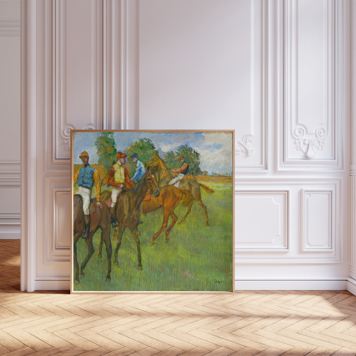 Edgar Degas — Before the Race | Fine Art Print