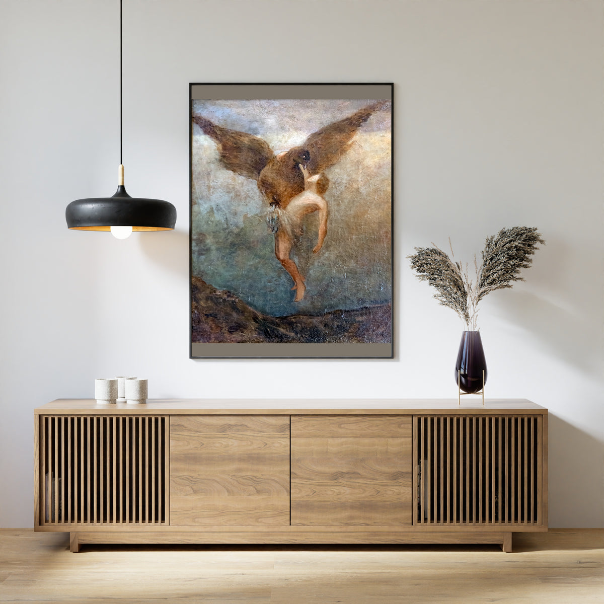 Odilon Redon — L'enlèvement de Ganymède | Symbolist Art Print