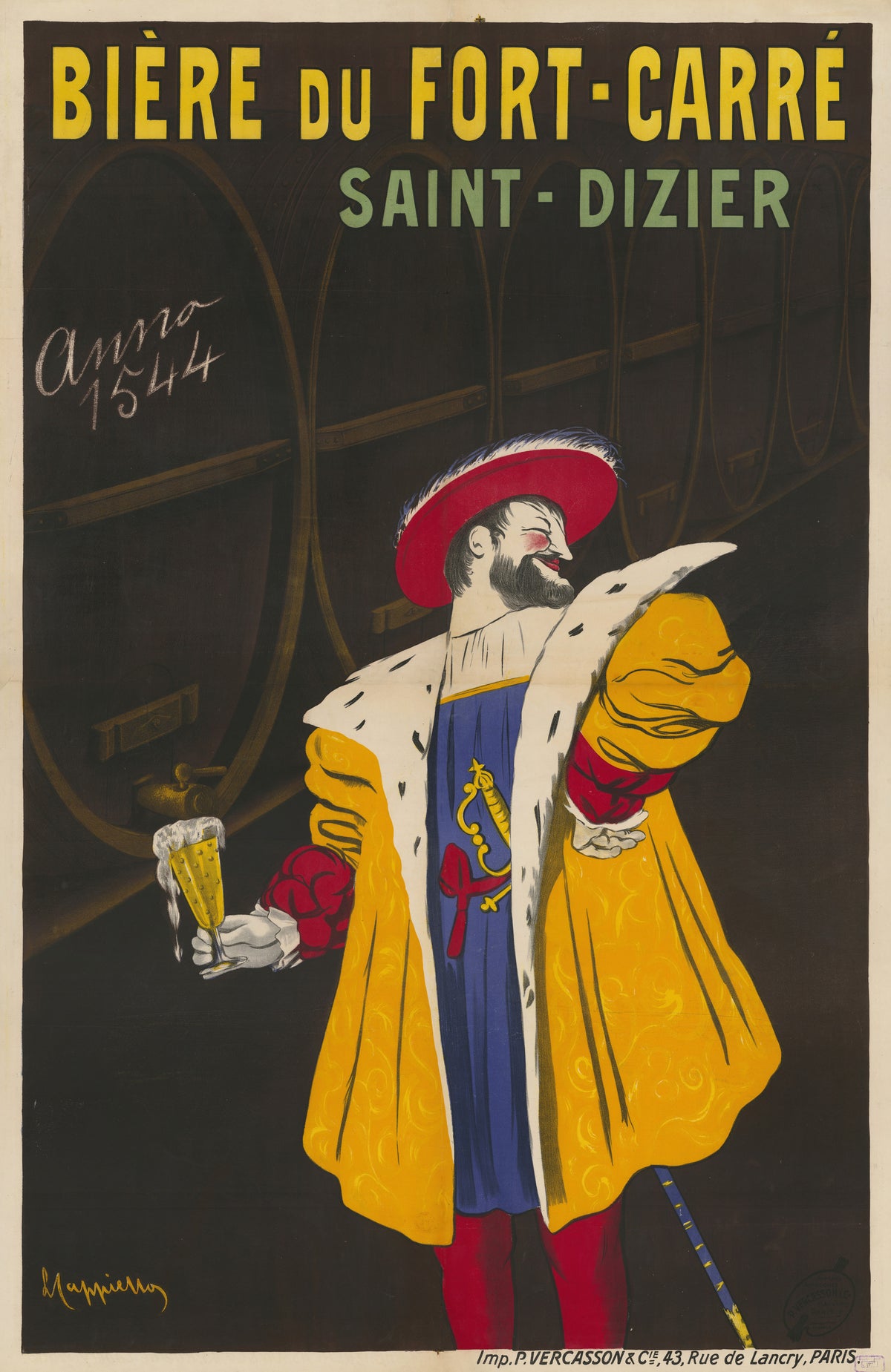 Leonetto Cappiello — Bière du Fort-Carré, Saint-Dizier | Vintage Poster Print