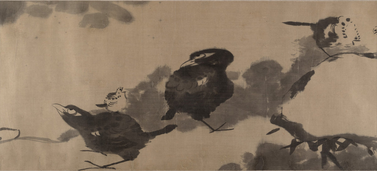 Bada Shanren — Birds in a Lotus Pond | Chinese Ink Painting Art Print