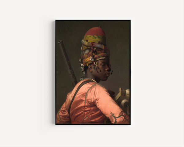 Jean-Léon Gérôme — Black Bashi-Bazouk | Fine Art Print