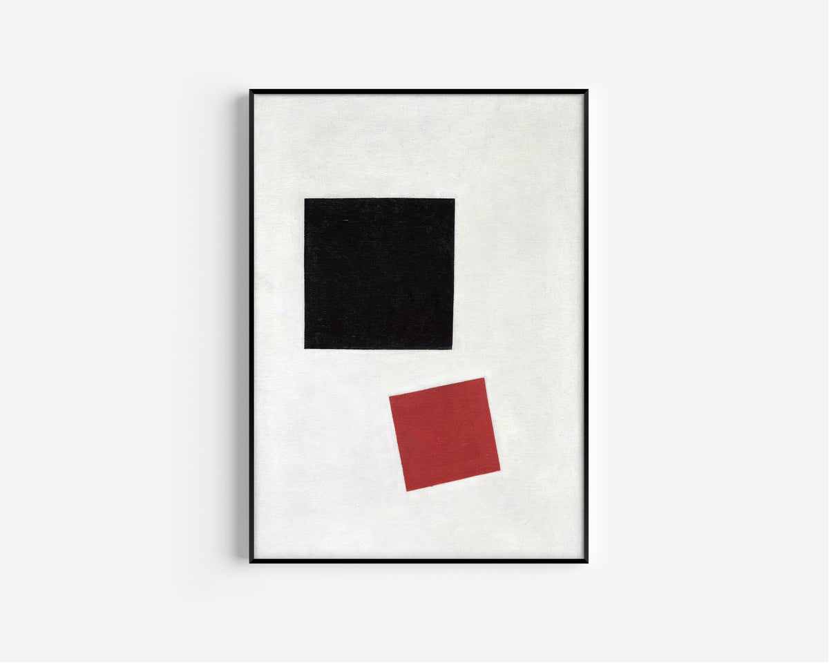 Kazimir Malevich — Black and Red Square | Fine Art Print