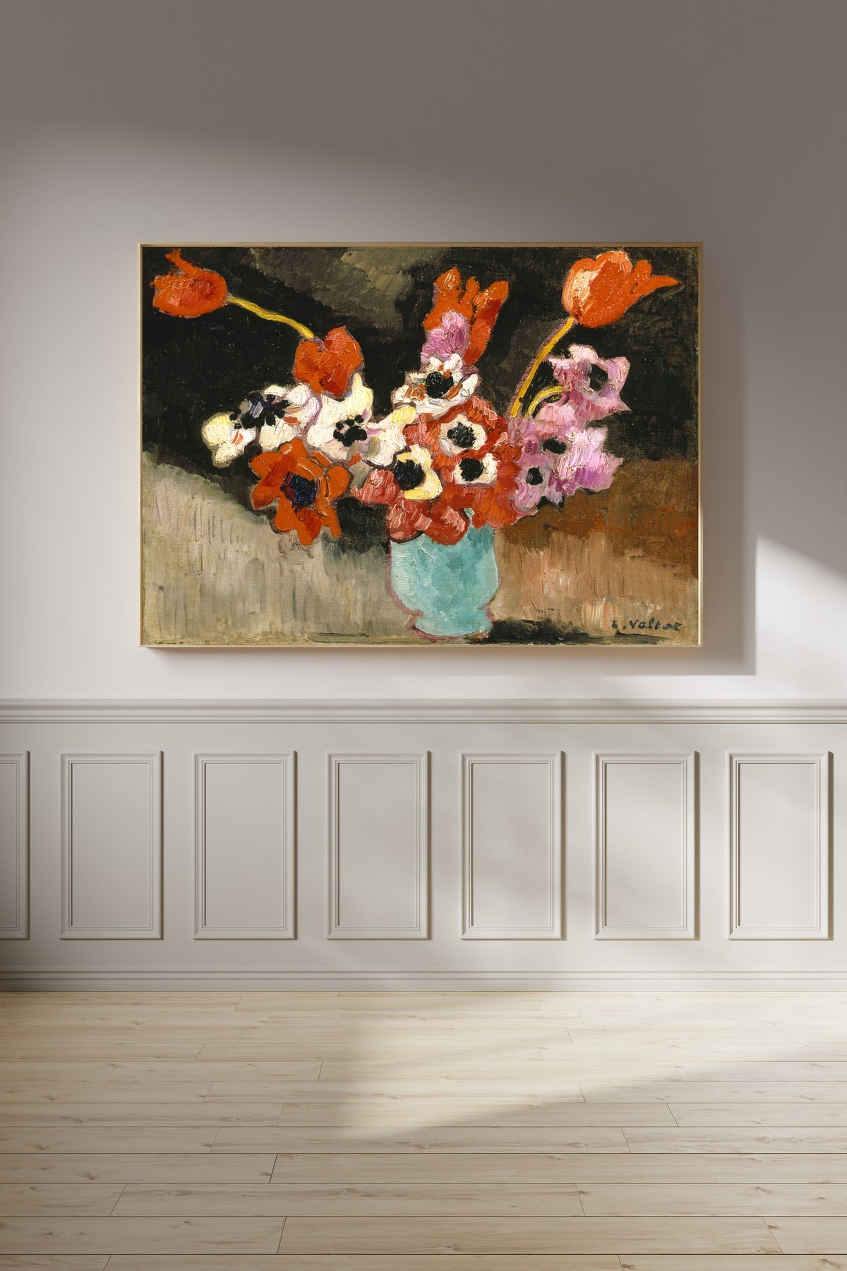Louis Valtat — Blue Vase, Anemones | Fauvist Fine Art Print