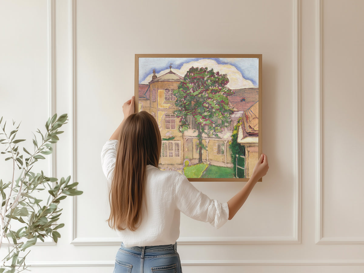 Koloman Moser — Blühender Kastanienbaum (Flowering Chestnut Tree) | Fine Art Print