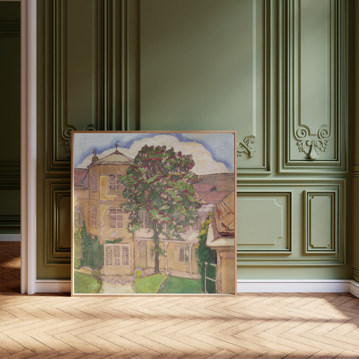 Koloman Moser — Blühender Kastanienbaum (Flowering Chestnut Tree) | Fine Art Print