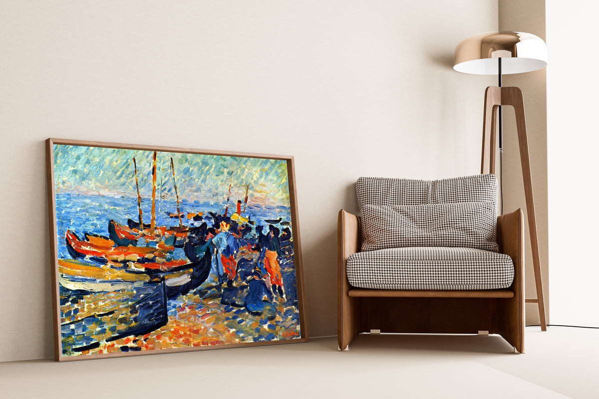 Louis Valtat — Boats at Arcachon | Fauvist Fine Art Print