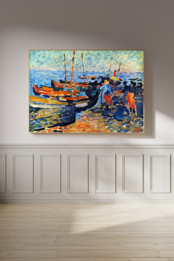 Louis Valtat — Boats at Arcachon | Fauvist Fine Art Print