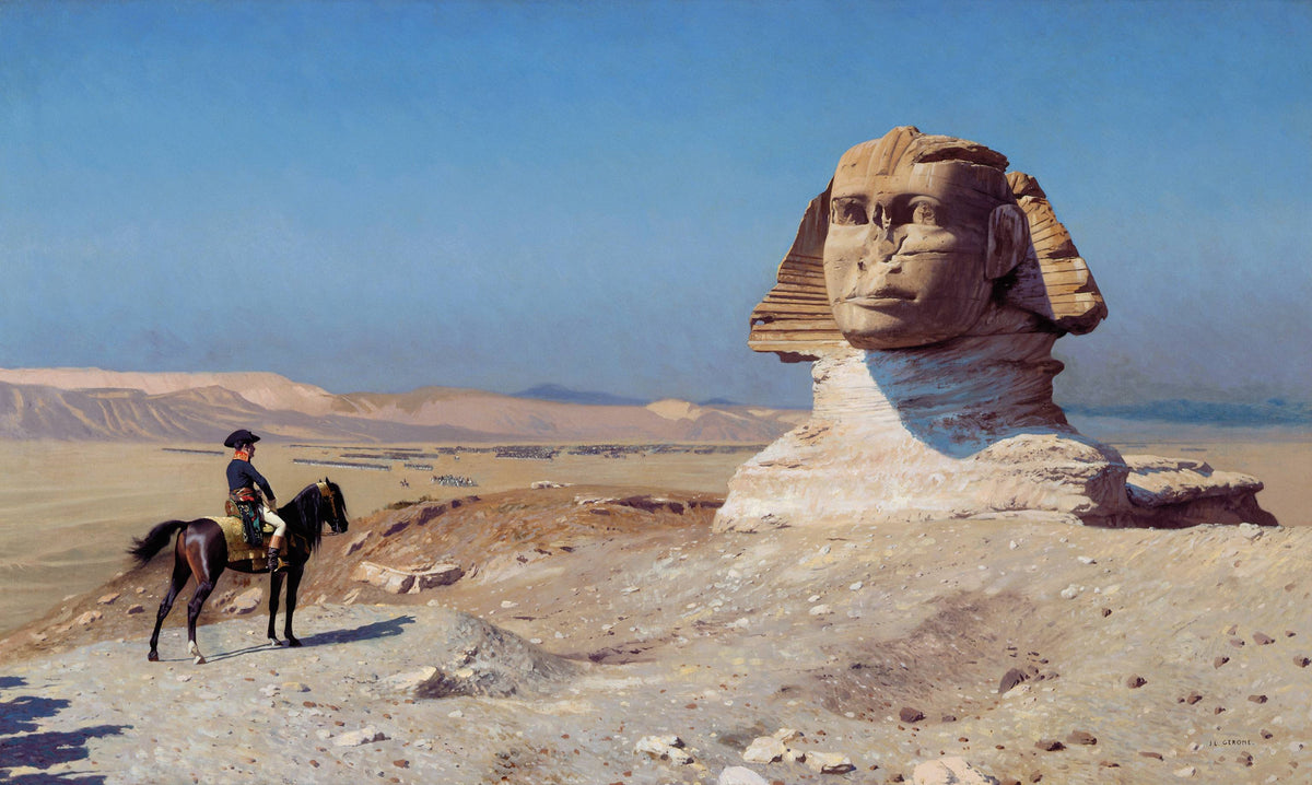 Jean-Léon Gérôme — Bonaparte Before the Sphinx | Fine Art Print