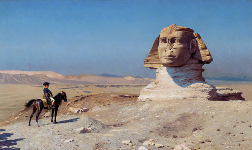 Jean-Léon Gérôme — Bonaparte Before the Sphinx | Fine Art Print