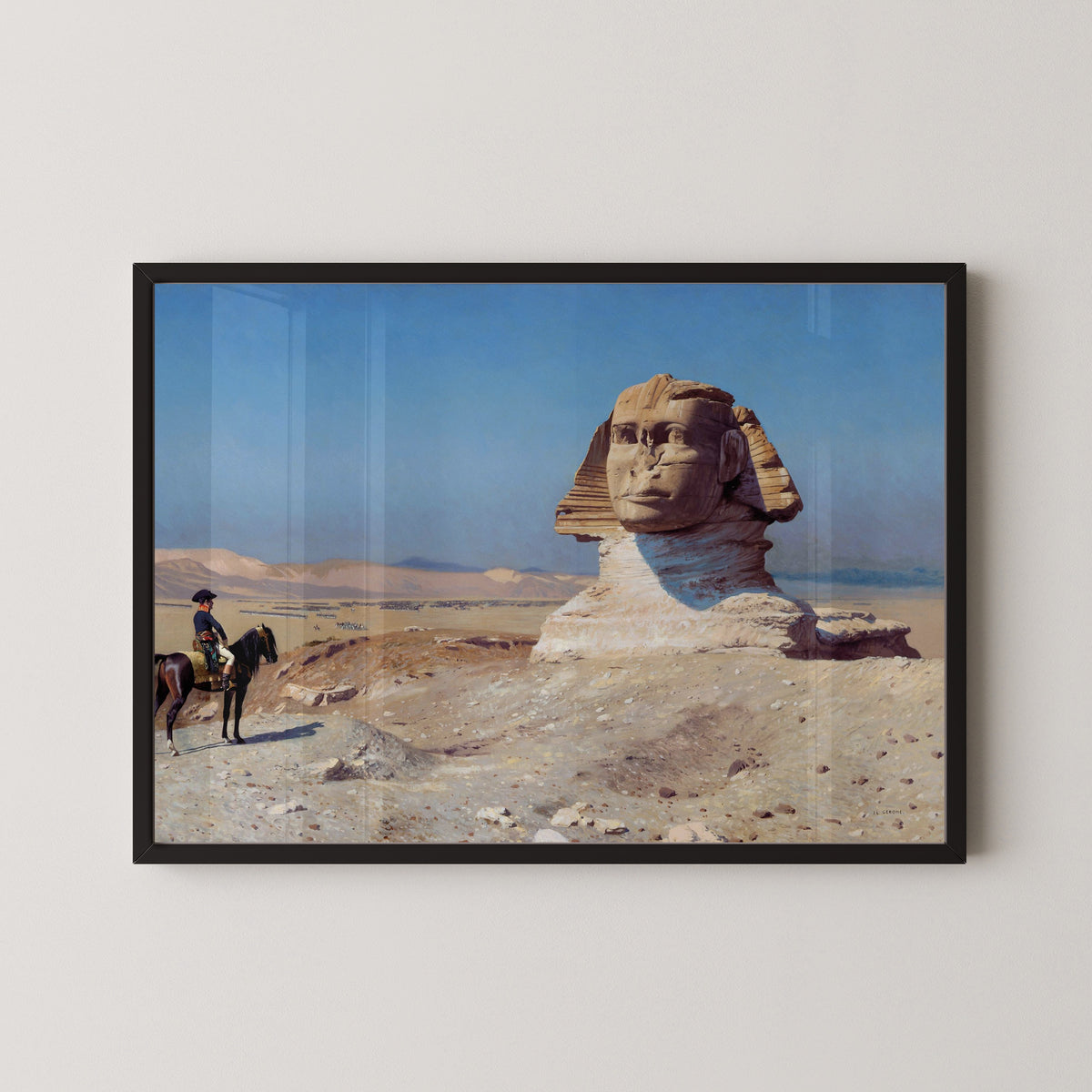 Jean-Léon Gérôme — Bonaparte Before the Sphinx | Fine Art Print