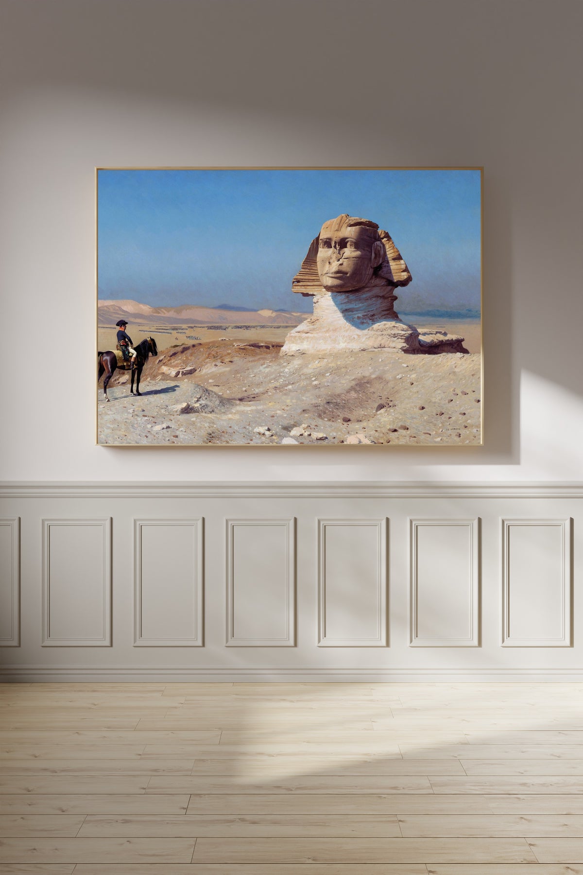 Jean-Léon Gérôme — Bonaparte Before the Sphinx | Fine Art Print