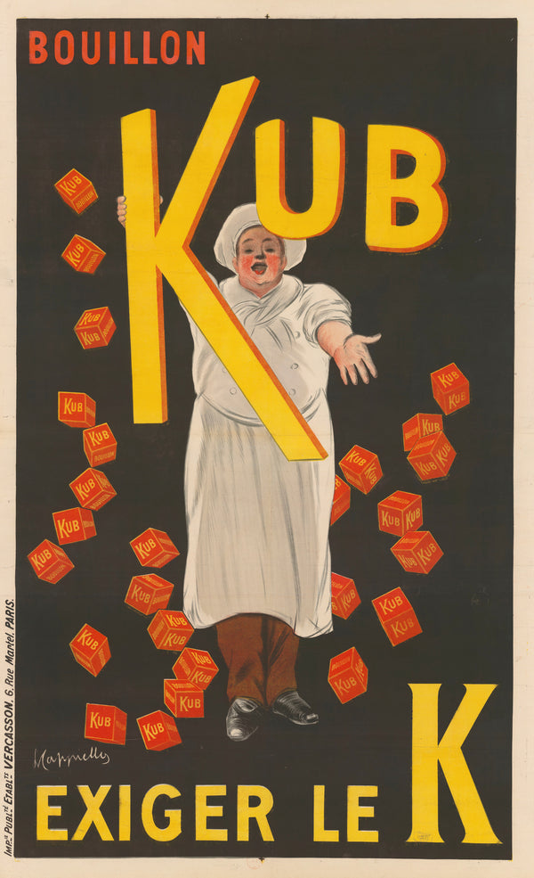 Leonetto Cappiello — Bouillon Kub | Vintage Poster Print