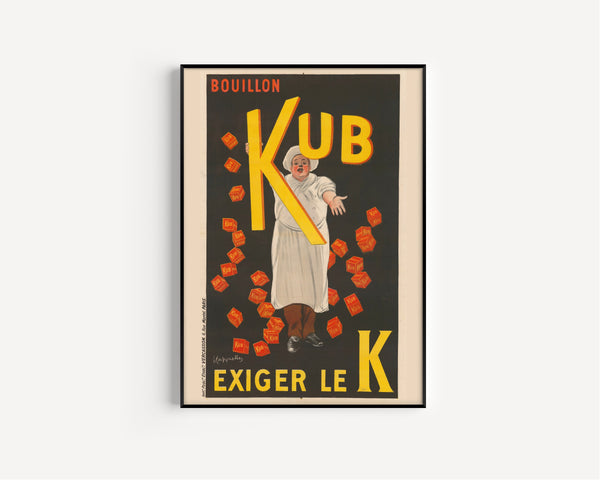 Leonetto Cappiello — Bouillon Kub | Vintage Poster Print