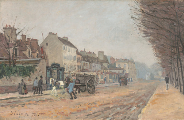 Alfred Sisley — Boulevard Héloïse, Argenteuil | Fine Art Print