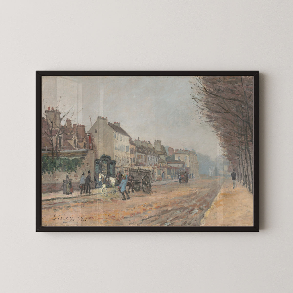 Alfred Sisley — Boulevard Héloïse, Argenteuil | Fine Art Print