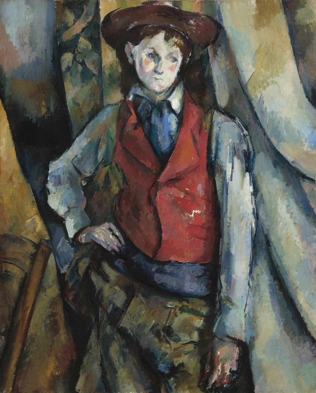Paul Cezanne — Boy in a Red Waistcoat | Fine Art Print