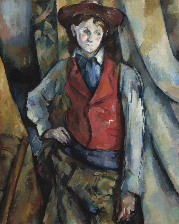Paul Cezanne — Boy in a Red Waistcoat | Fine Art Print