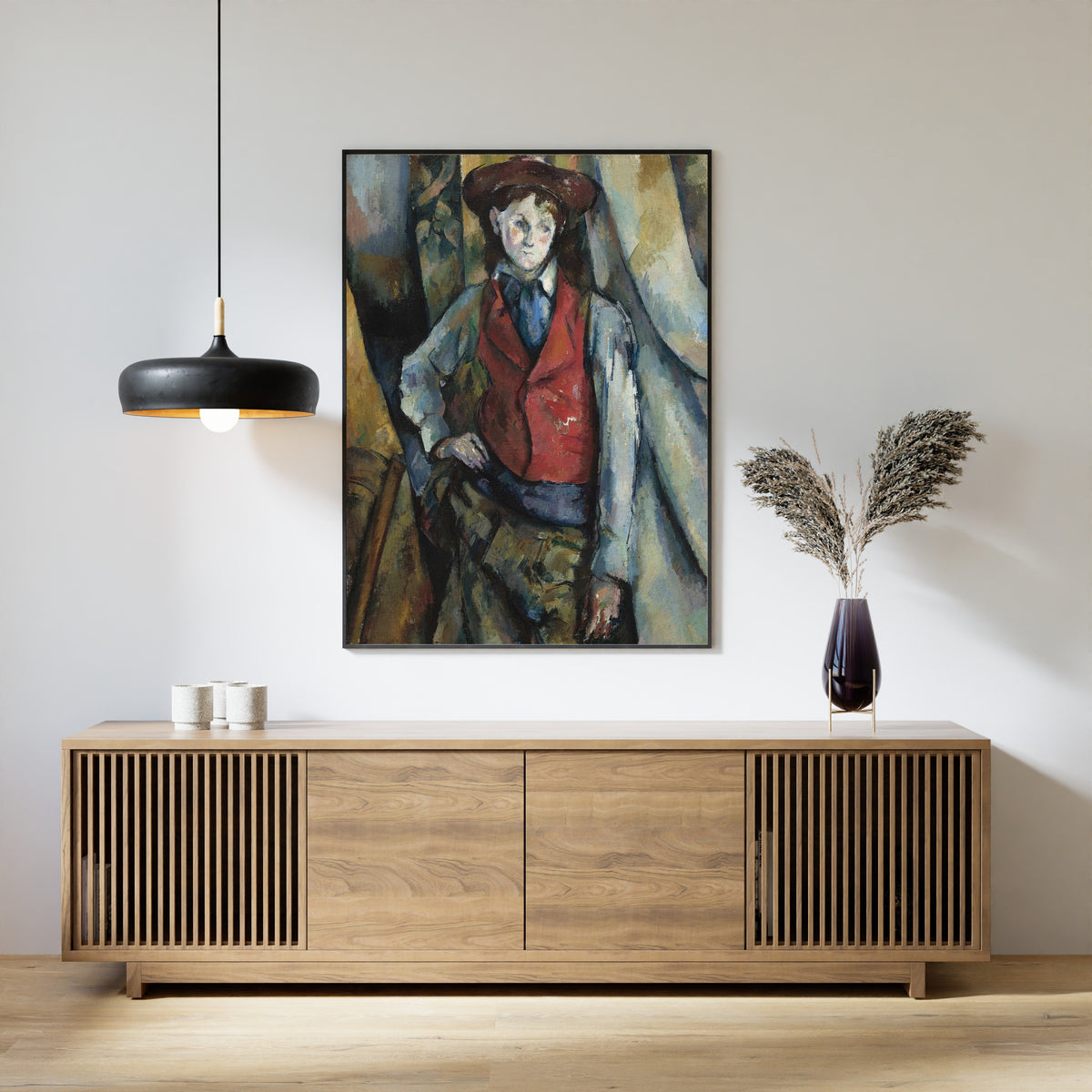 Paul Cezanne — Boy in a Red Waistcoat | Fine Art Print