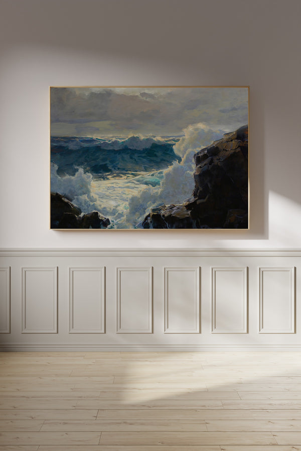 Frederick Judd Waugh — Breaking Waves | Fine Art Print