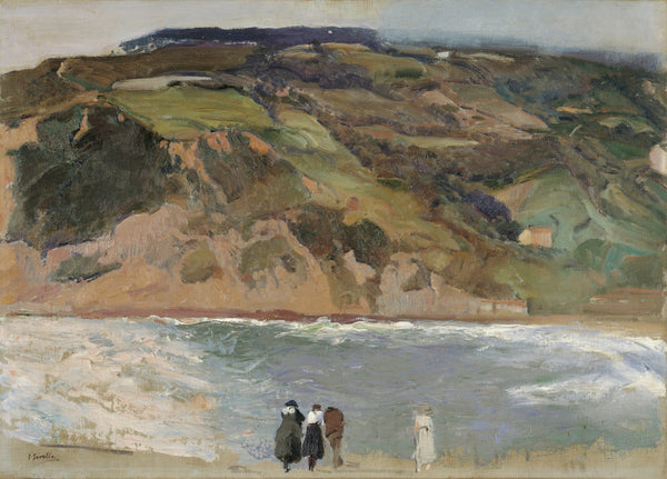 Joaquín Sorolla — Breakwater at San Sebastián (Rompeolas de San Sebastián) | Fine Art Print