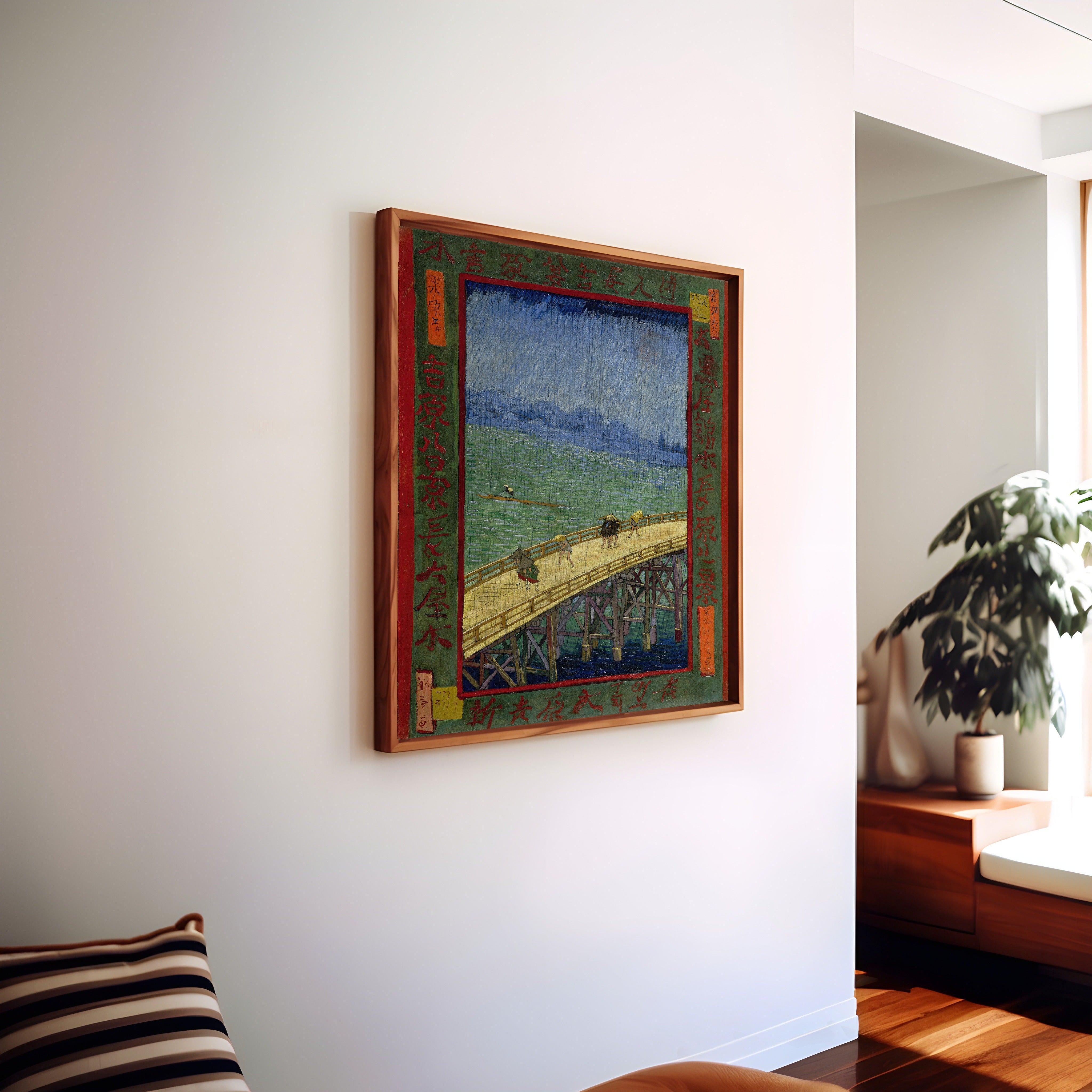 Vincent van Gogh — Bridge in the Rain | Fine Art Print