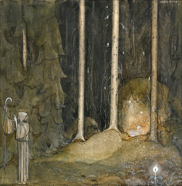 John Bauer — Brother Martin | Fairy Tale Illustration Print