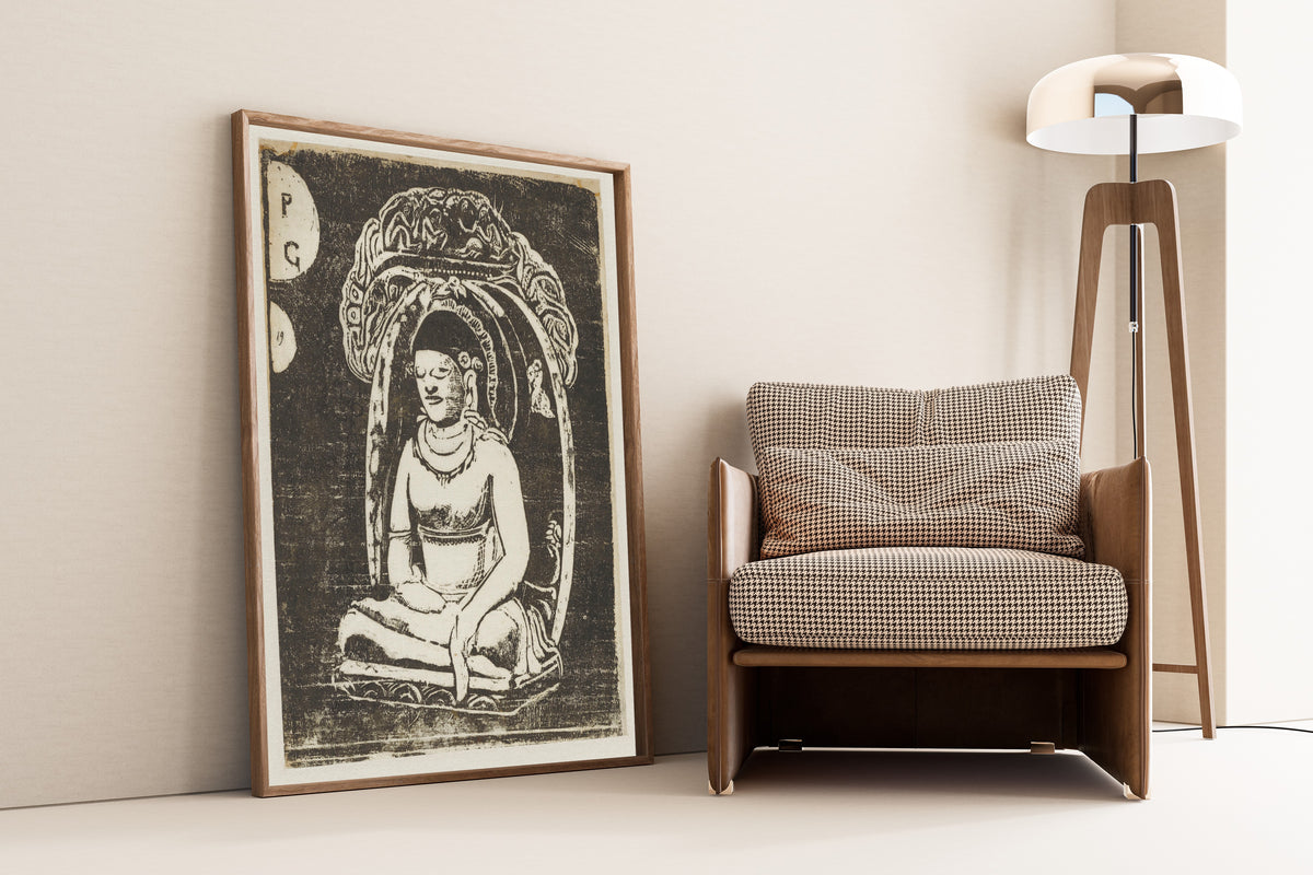 Paul Gauguin — Buddha | Woodcut Print